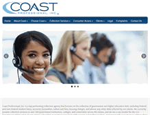 Tablet Screenshot of coastprofessional.net